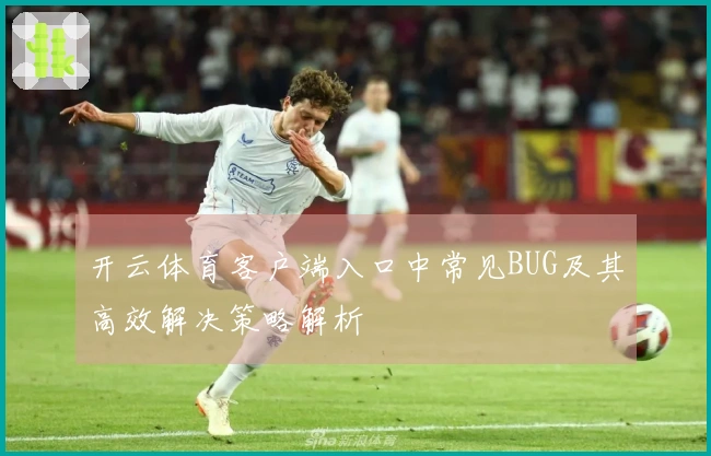 开云体育客户端入口中常见BUG及其高效解决策略解析